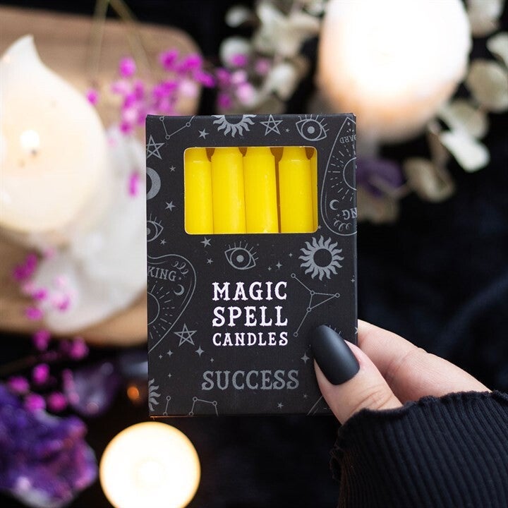Yellow Spell Candles