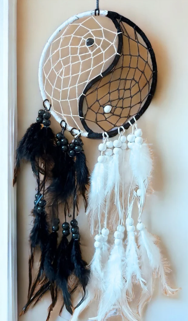 Yin Yang Dreamcatcher