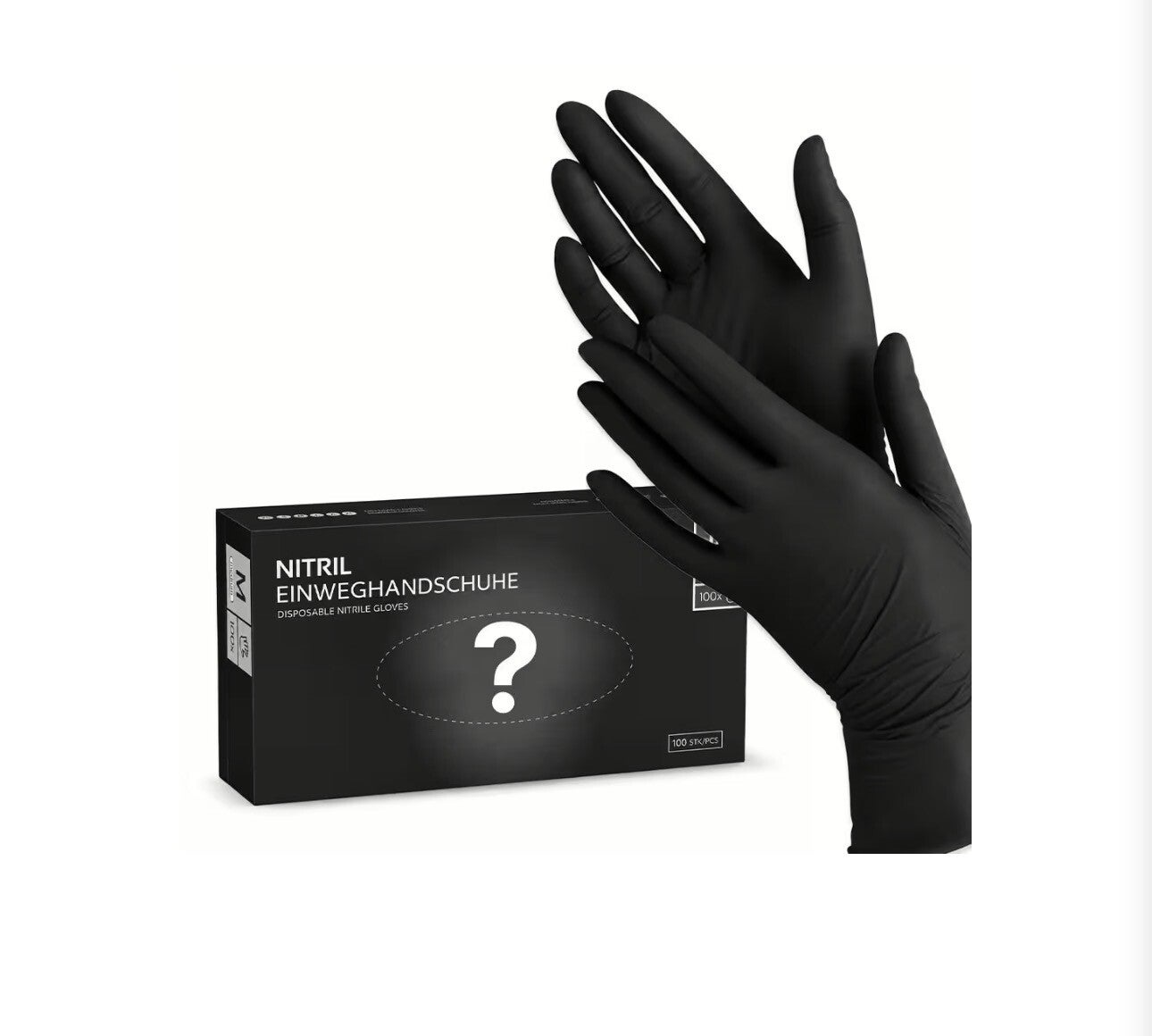 Handschuhe Nitril Schwarz  1000 Stück