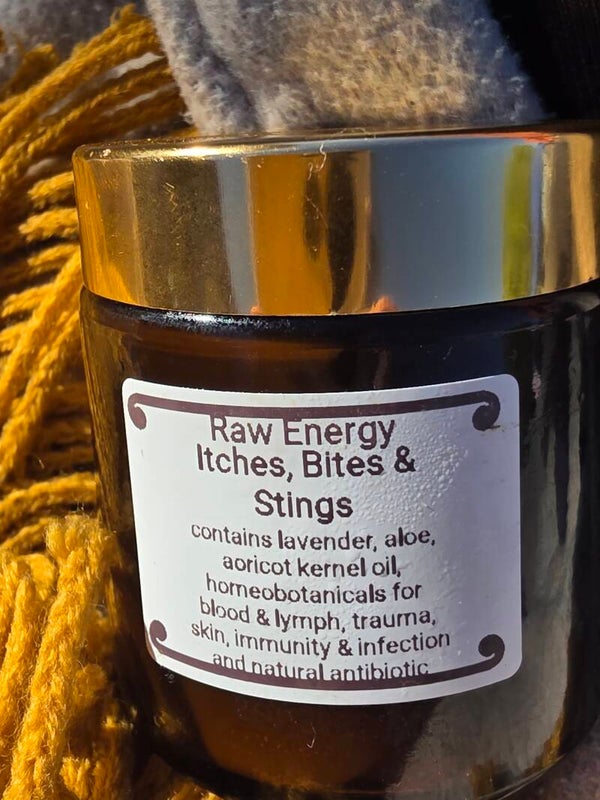 Raw Energy Itches Bites & Stings