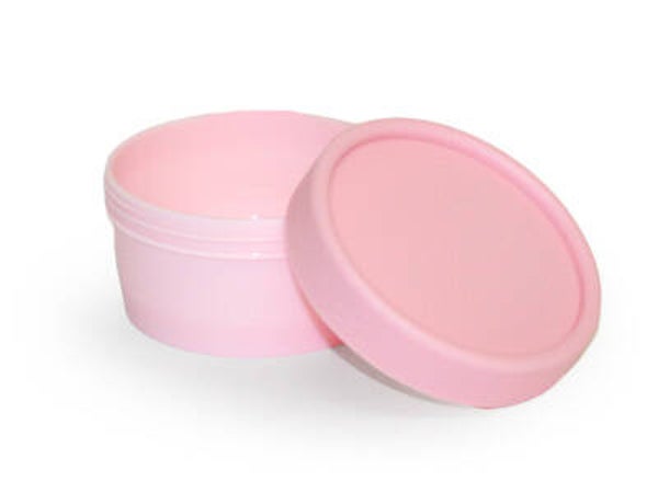 Doosje met schroefdeksel /roze