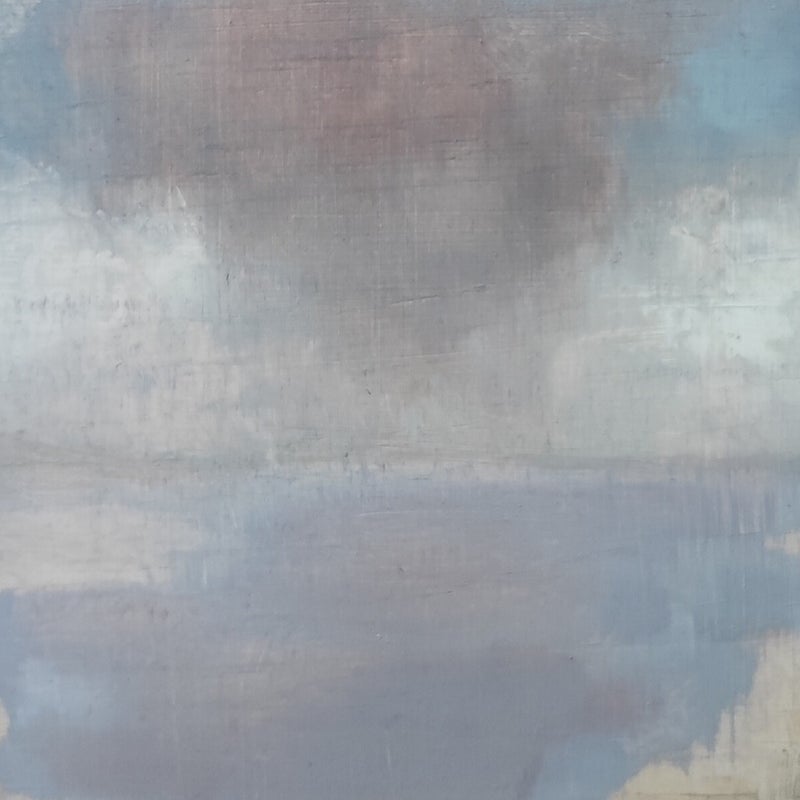 Route du marais Huile sur carré de bois 15X15 cm Disponible