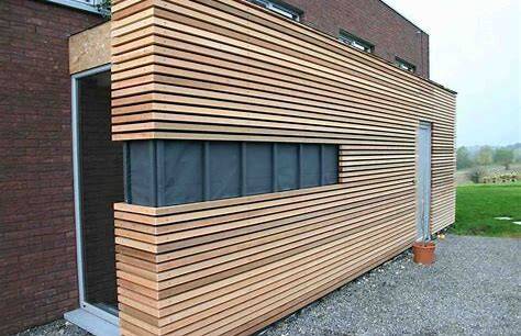 Le bardage en boi une façons d'embeillir sa façade