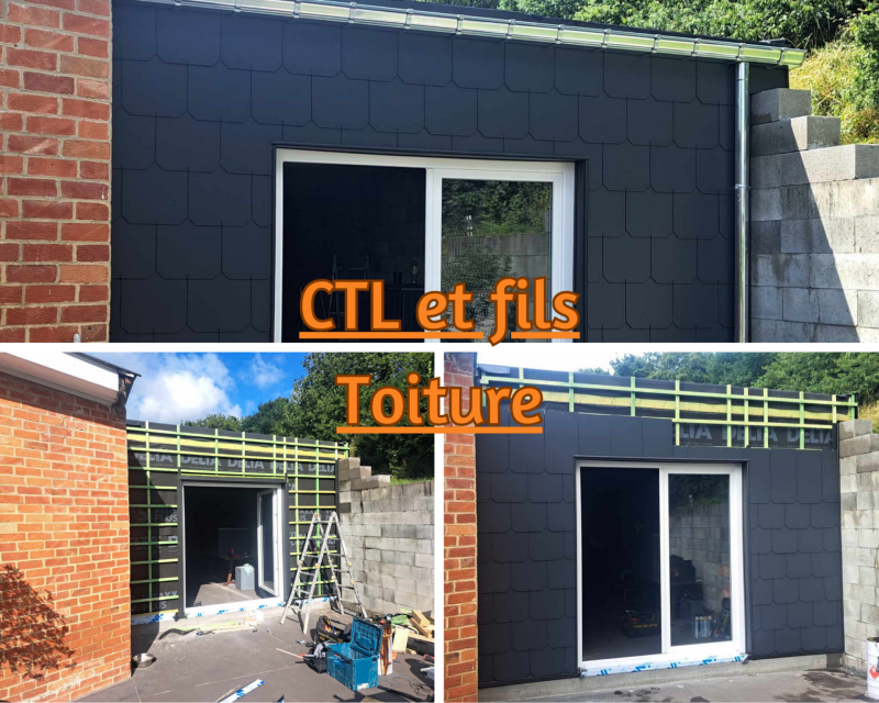 Titre: Maîtrisez l'Art du Bardage en Ardoise avec CTL et Fils Toiture  Introduction: Bienvenue chez CTL et Fils Toiture, votre partenaire de confiance pour donner vie à vos projets de bardage en ardoise. Avec notre expertise inégalée et notre dévouement à