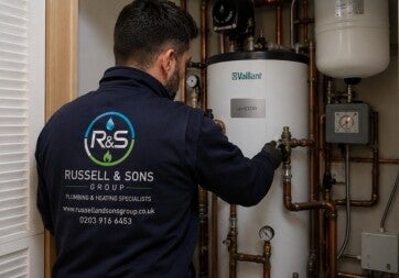 Russell and Sons Unvented Cylinder Service