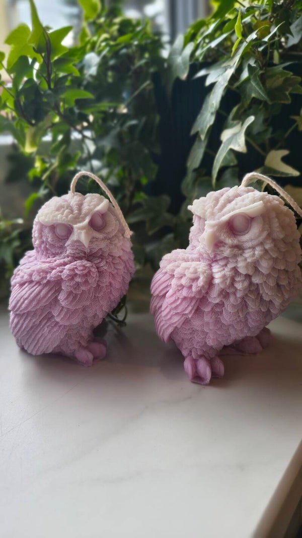Świece ozdobne Sowy 🦉