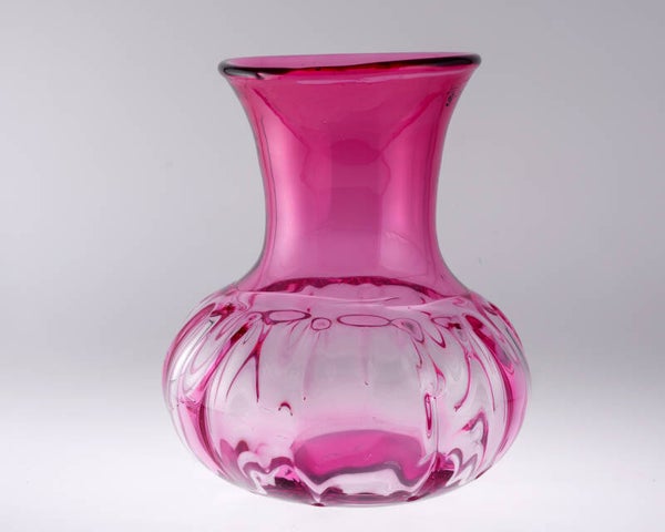 Half optieke vaas (18 cm) van Maurice la Rooy