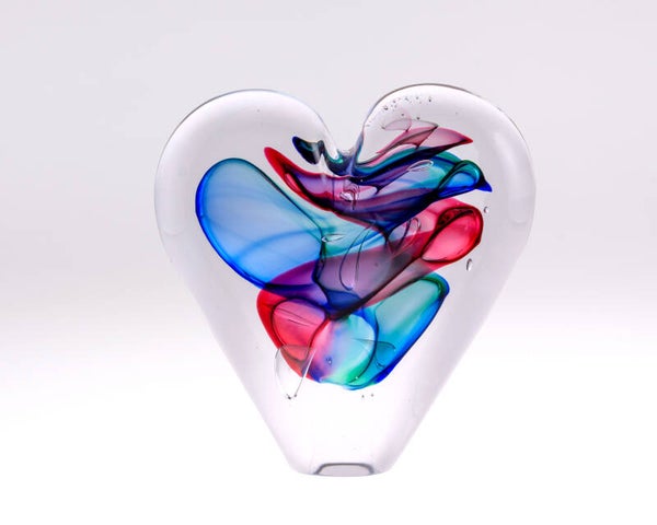 Glazen harten (11cm)