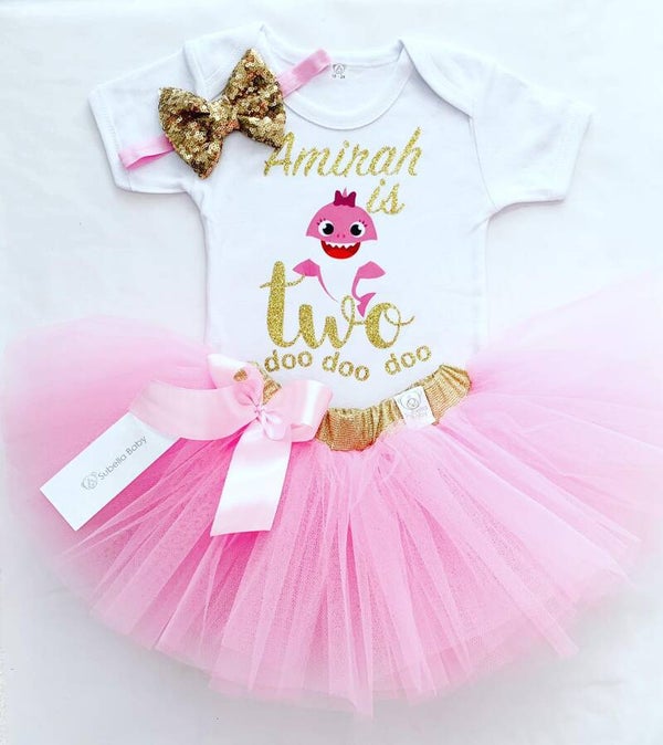 Birthday tutu outfit - Custom Girl