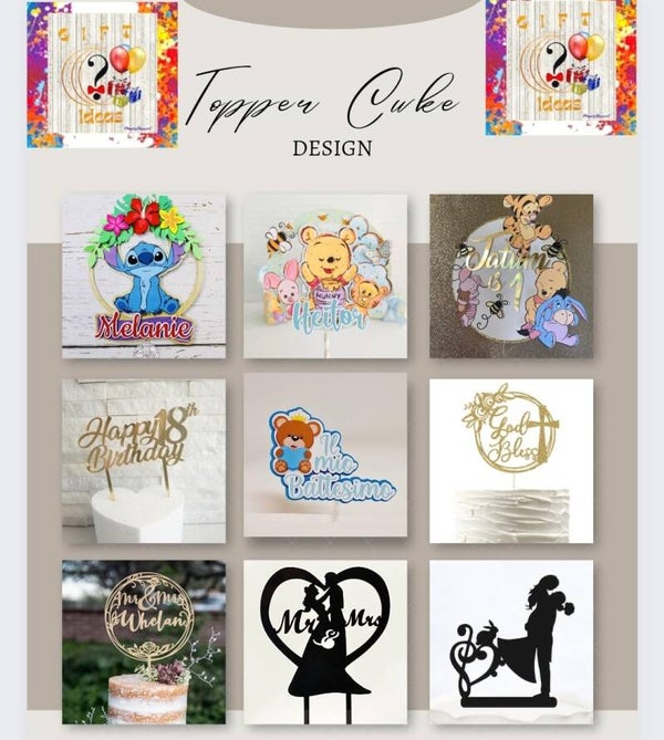 Toppers cake  a partire da
