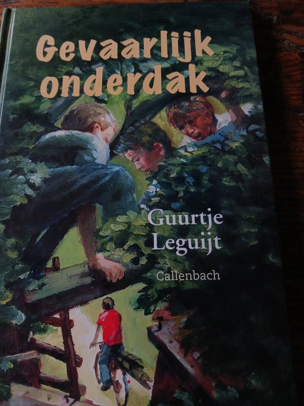 Gevaarlijk onderdak . Vanfa 8 jaar Schrijver: Guurtje Leguijt