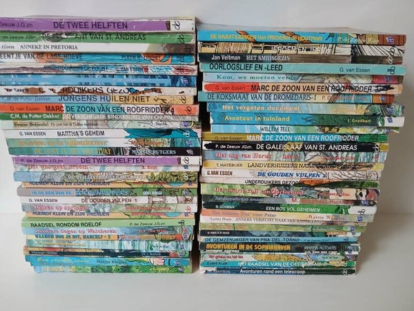 60 banier pockets boekjes