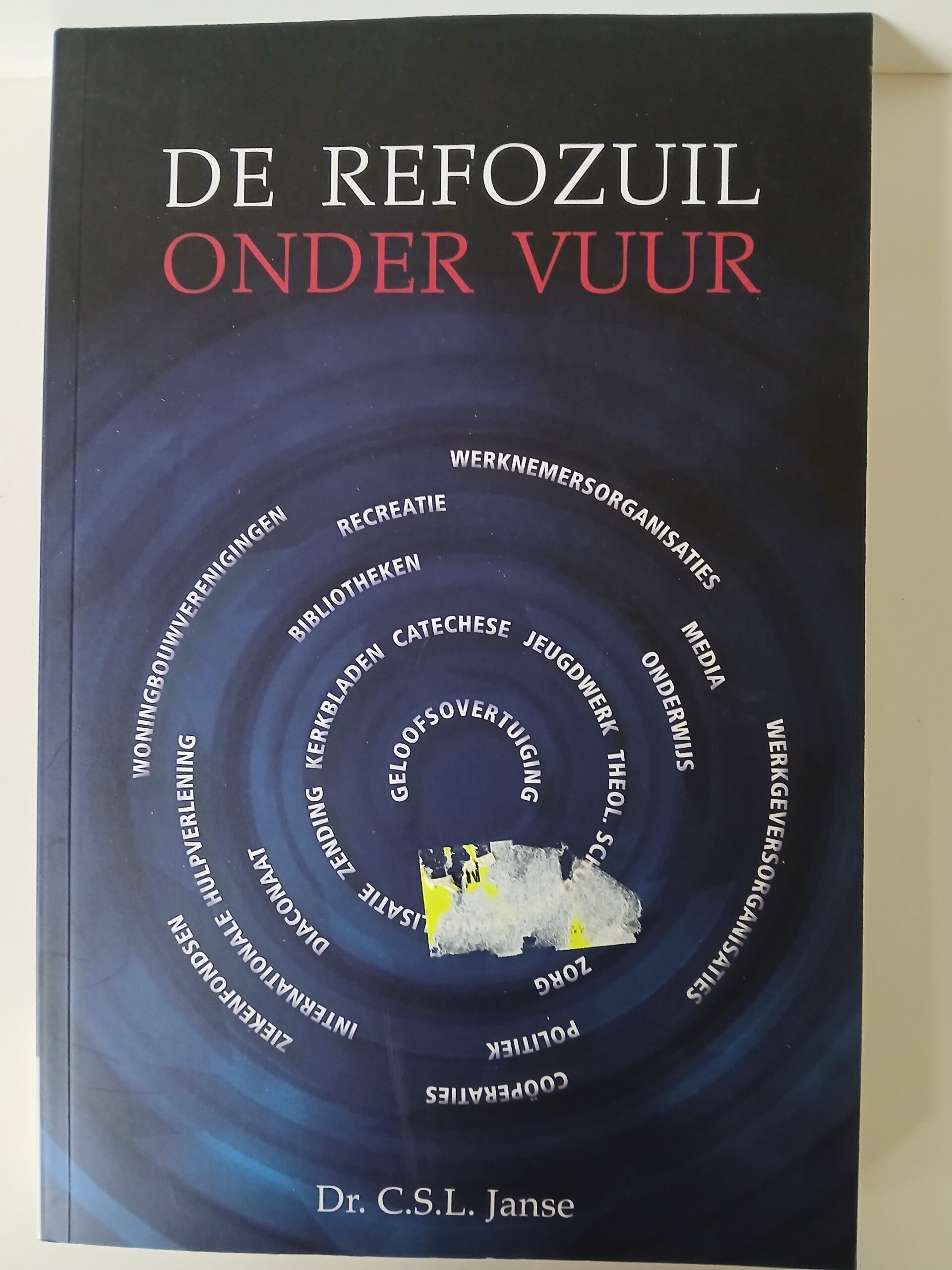 De refozuil onder vuur. Schrijver: Dr.C.S.L.Janse