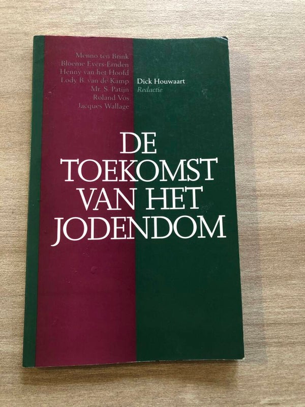 De toekomst van het jodendom. Schrijver: Dick Houwaart