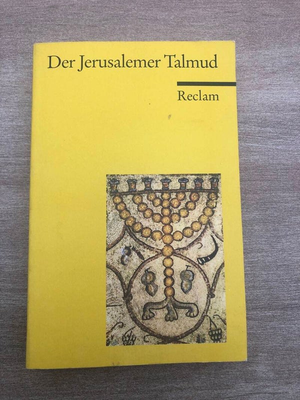 der jerusalemer talmud. Reclam