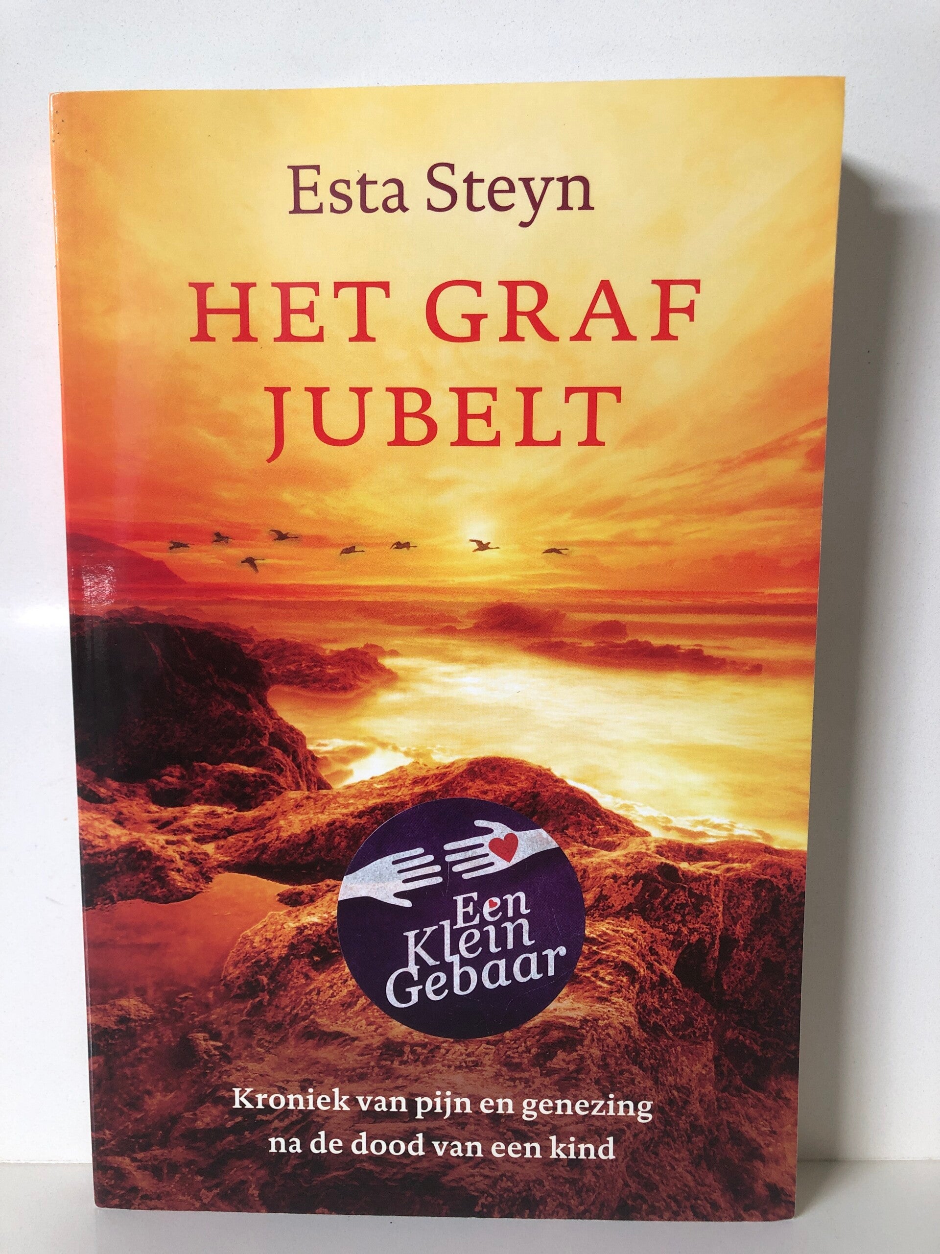 Het graf jubelt. Kroniek van pijn en genezing na de dood van een kind. Schrijver: Estra Steyn
