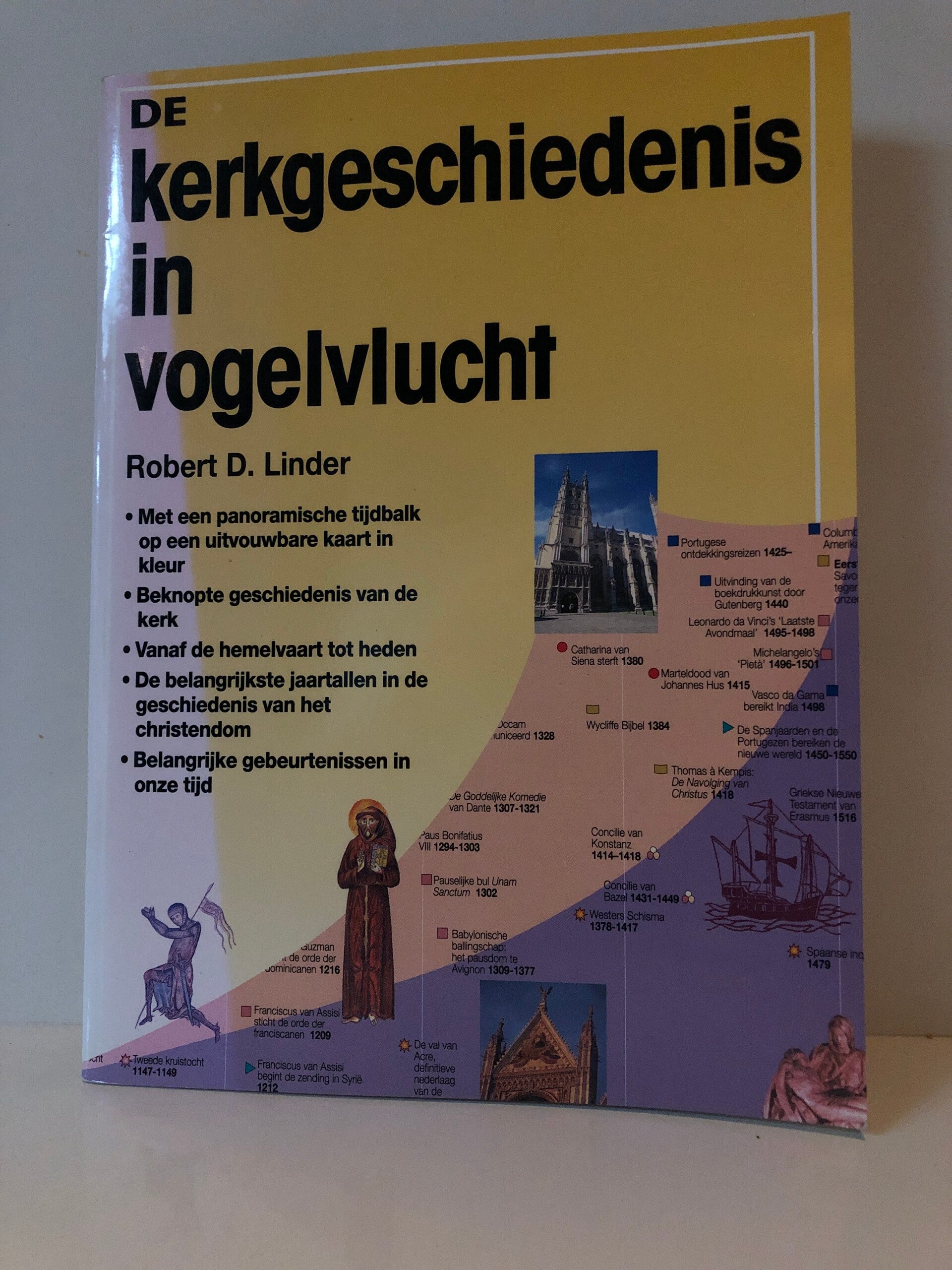 De kerkgschiedenis in vogelvlucht. Schrijver: Robert D. Linder.