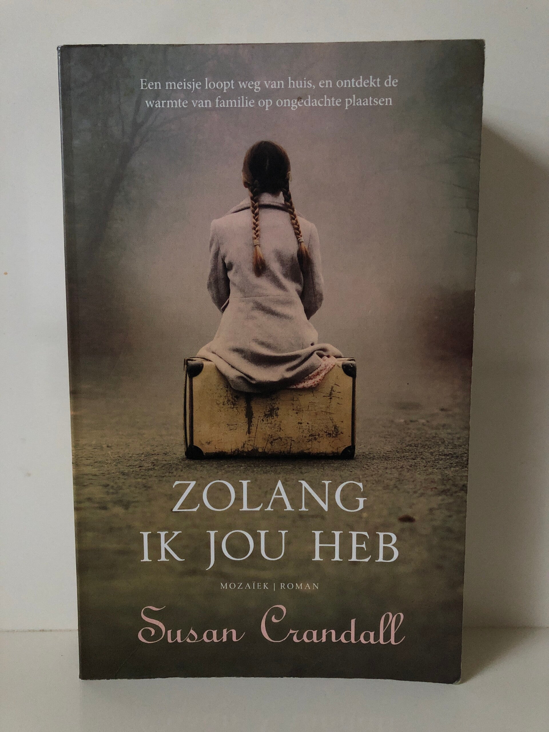 Zolang ik jou heb. Een meisje loopt weg van huis, en ontdekt de warmte van familie op ongedachte plaatsen. Schrijver: Susan Crandall