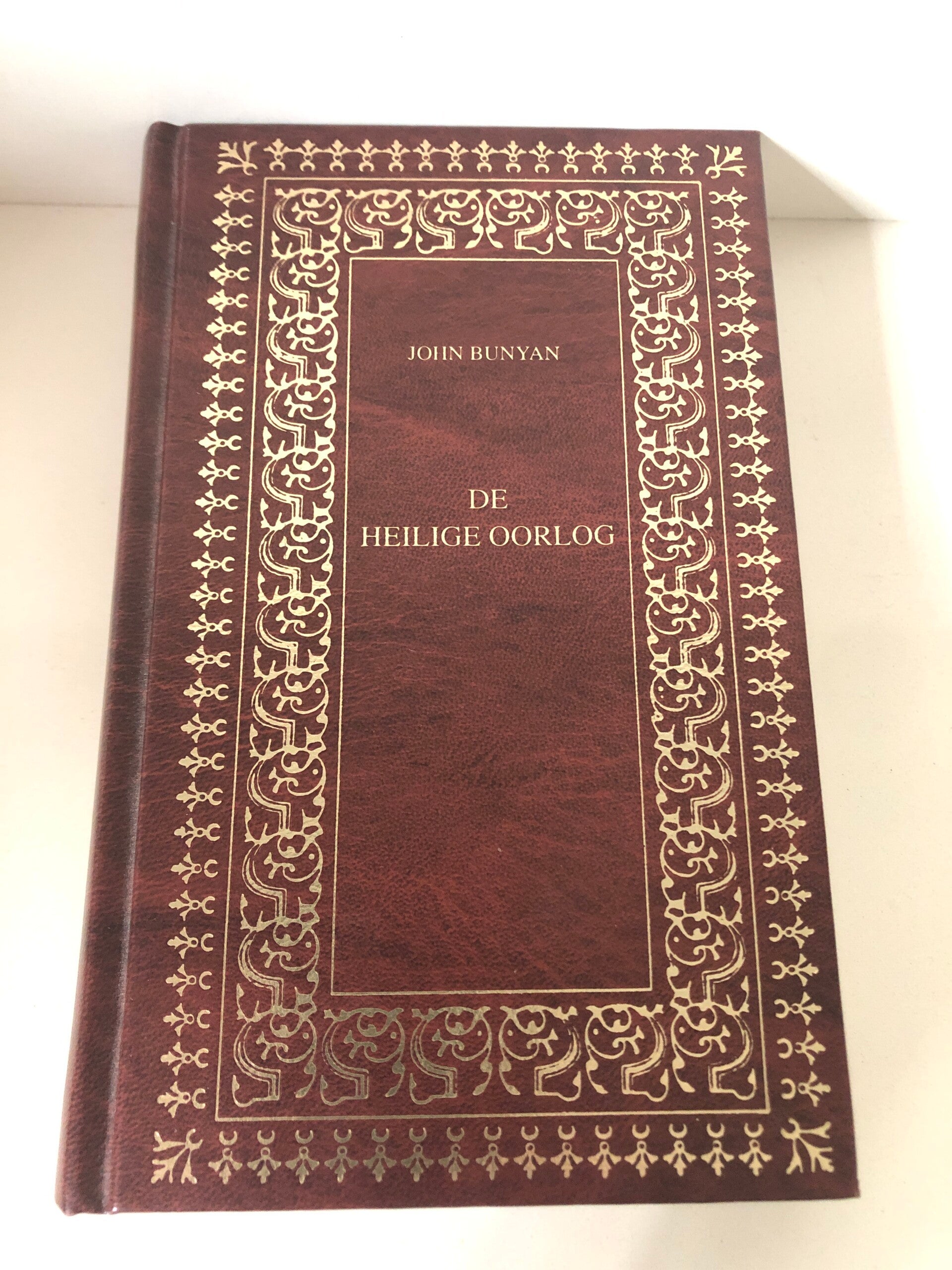 De Heilige Oorlog. Schrijver: John Bunyan