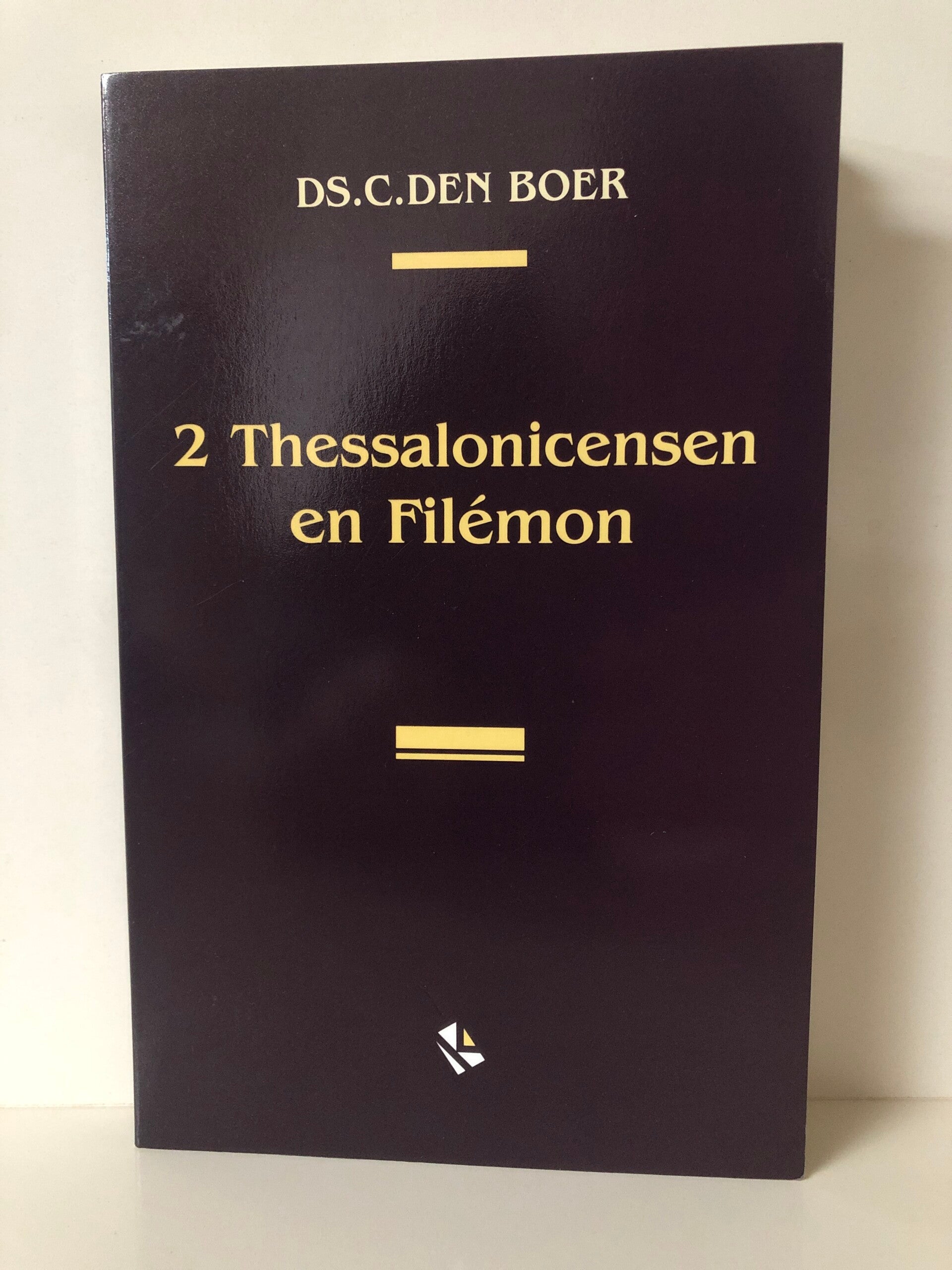 2 thessalonicensen en Filemon. Schrijver: Ds. c.den Boer