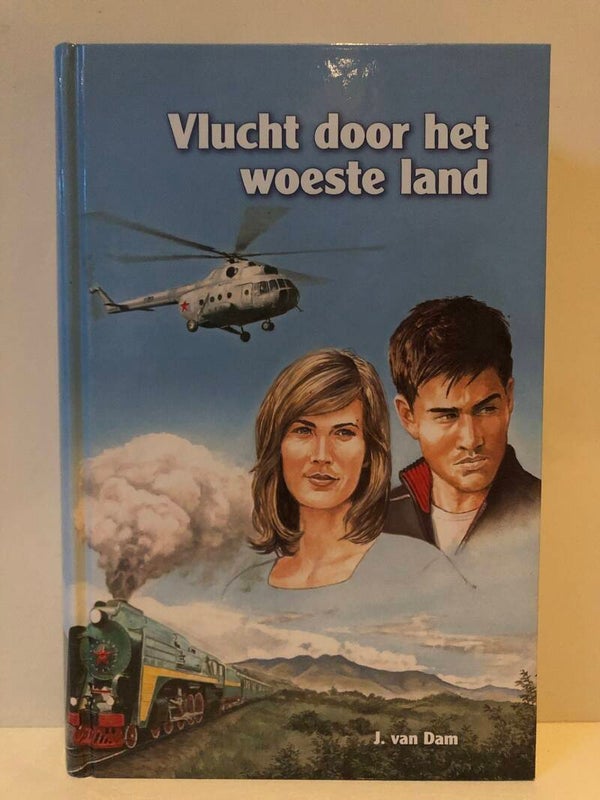 Vlucht door het woeste land. Schrijver: J.van dam