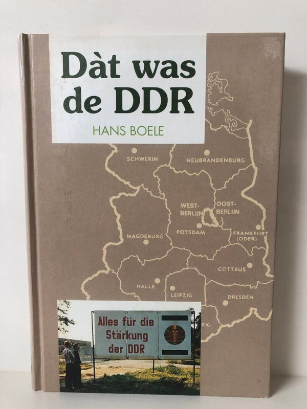 Dat was de DDR. Schrijver: Hans Boele