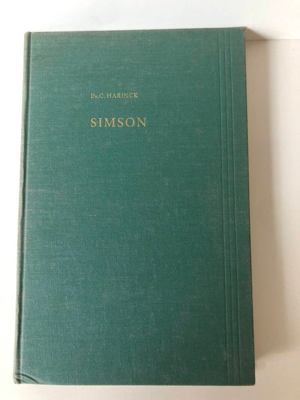 Simson. Schrijver: Ds.C.Harinck