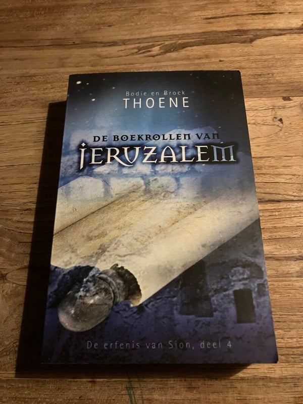 De boekrollen van Jeruzalem deel 4, schrijver: Bodie en Brock Thoene