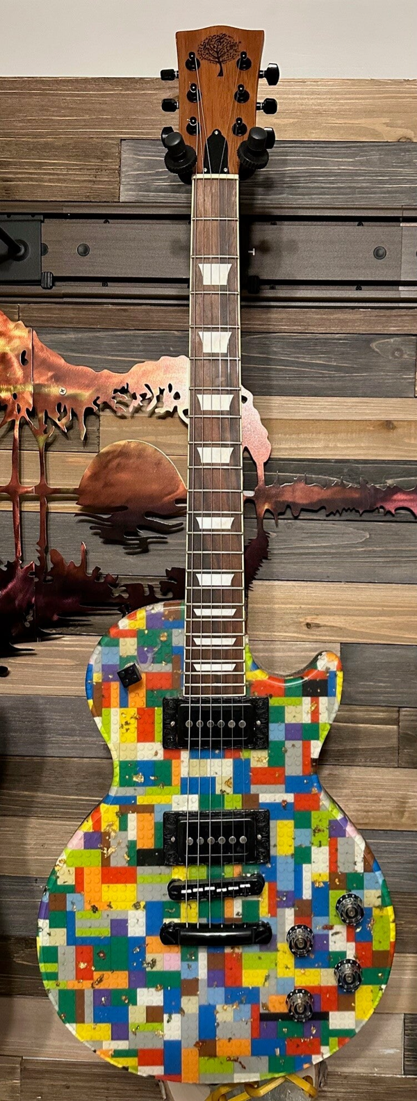 "Lego" style Strat Electric Guitar