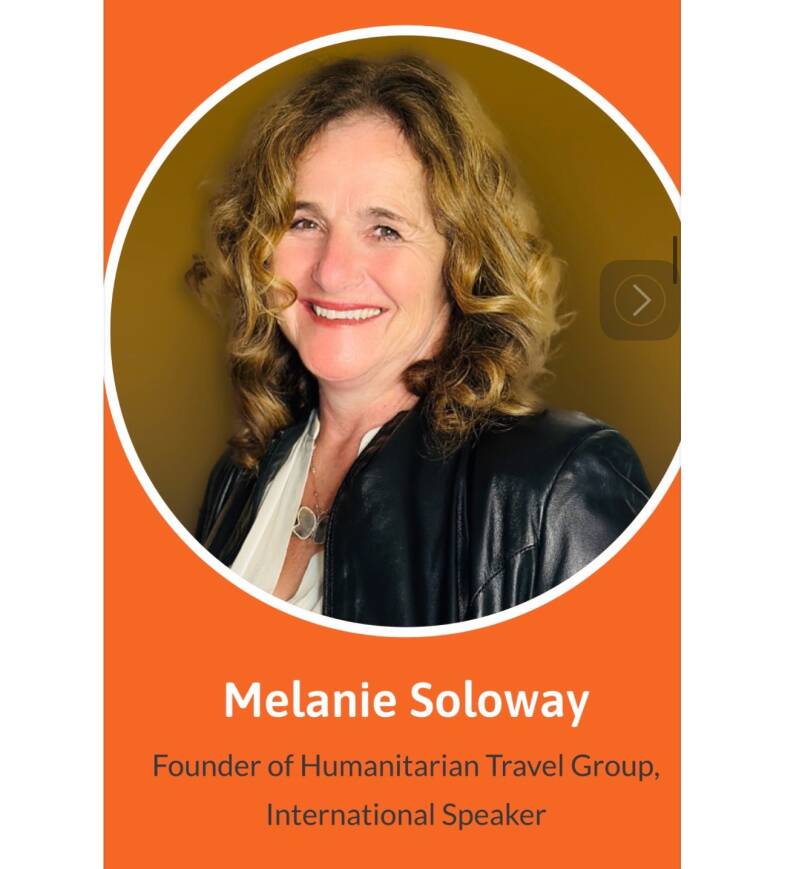 Melanie Soloway, Founder of Humanitarian Travel Group