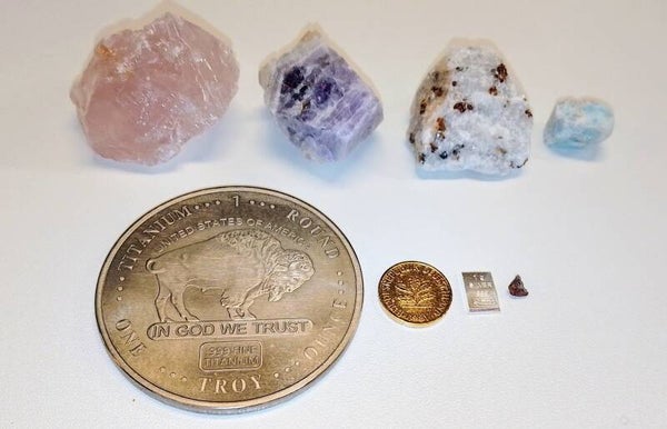 🔴 Silber - Gold - Titan - Rubin - Larimar usw.