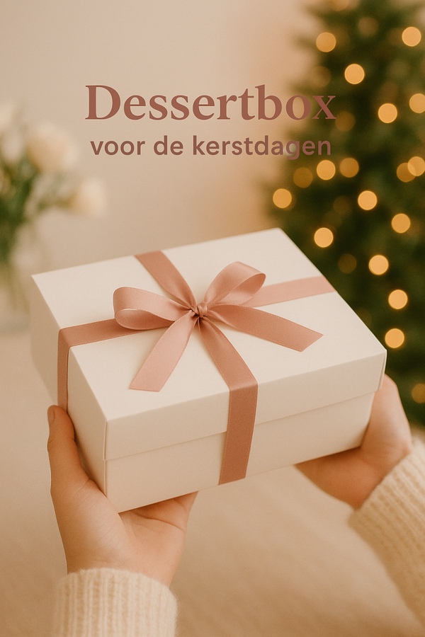 Dessertenbox kerst mix 4 personen