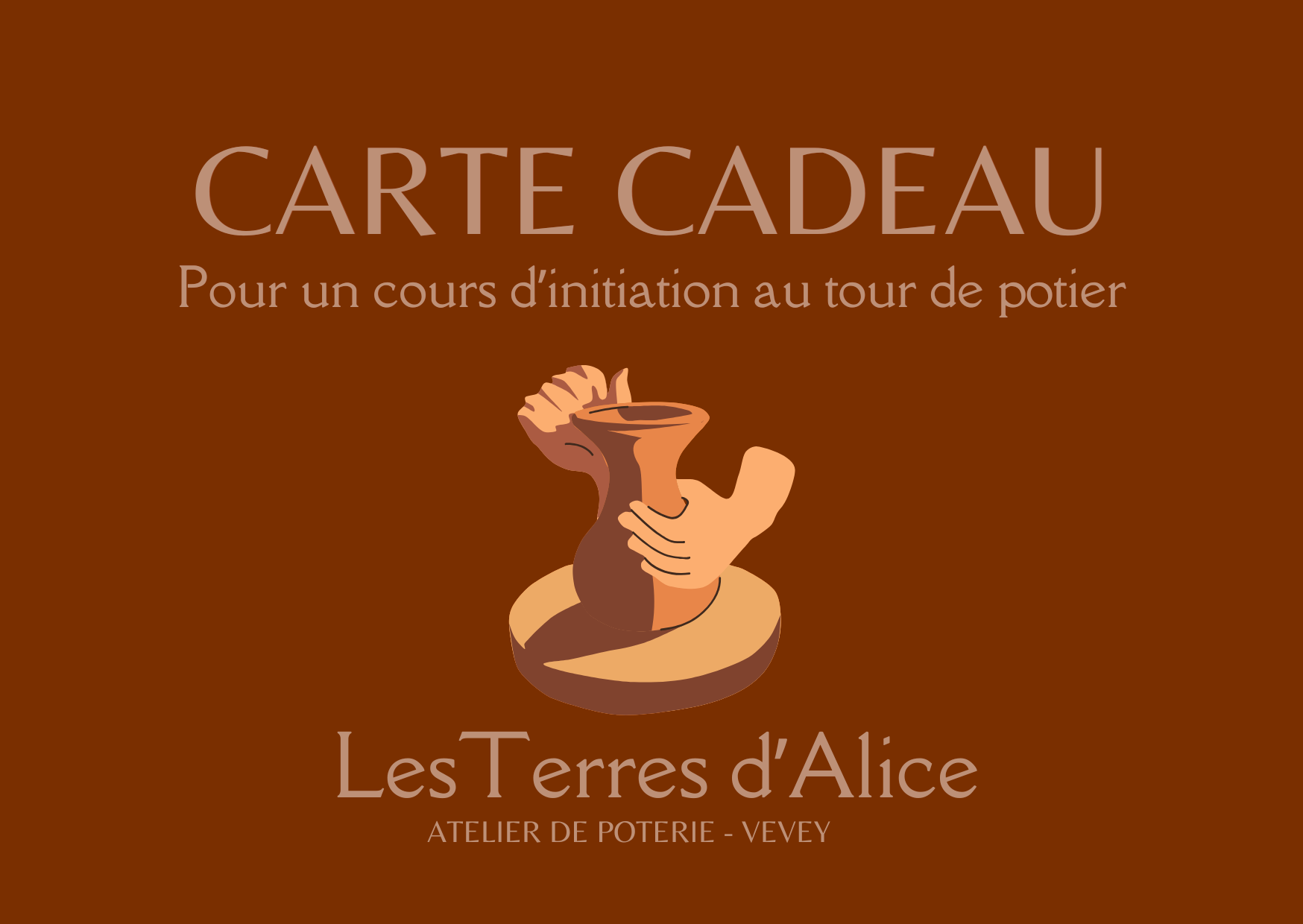 Cours privée - Initiation au tour de potier