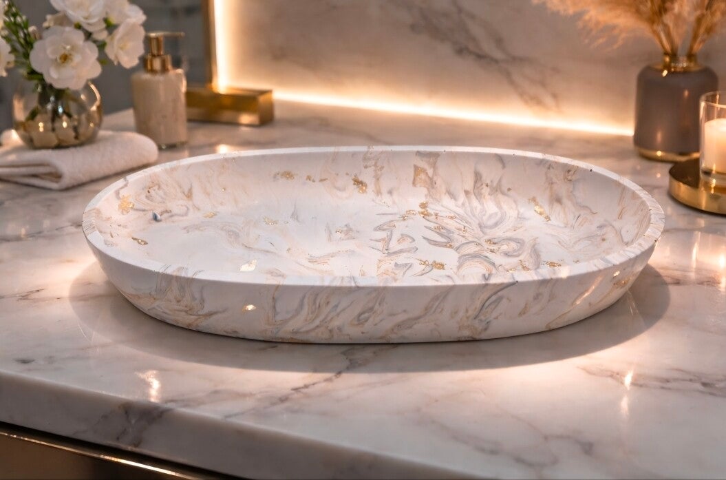 Marbella gold infusion tray
