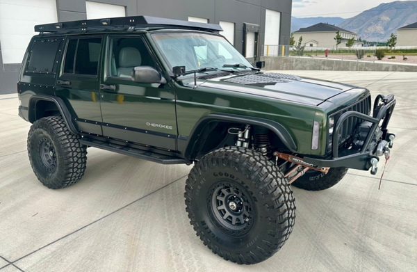 Moss Green Pearl 1997 Jeep Cherokee XJ