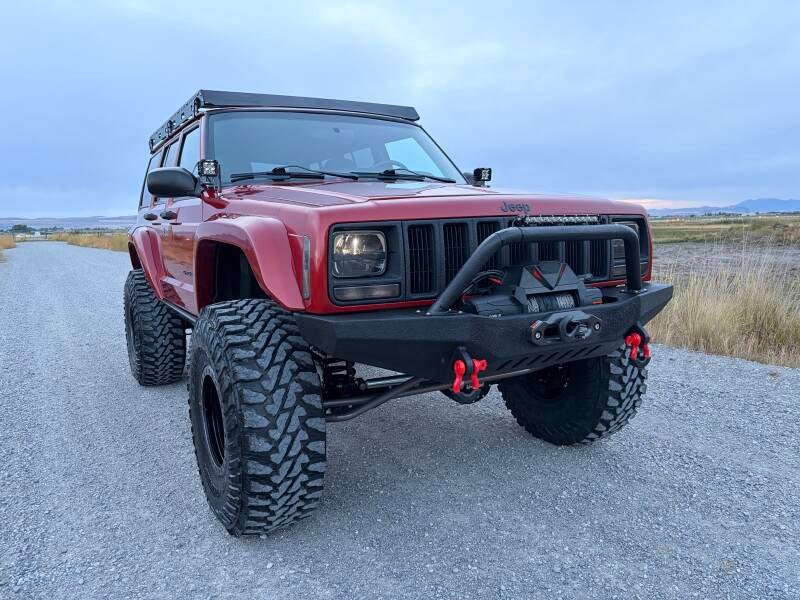 1999 Jeep Cherokee XJ - Chili Pepper Red | Hazard Buildz