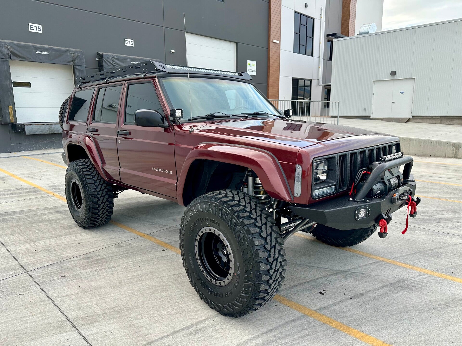2001 Jeep Cherokee XJ Sienna Pearl RestoMod