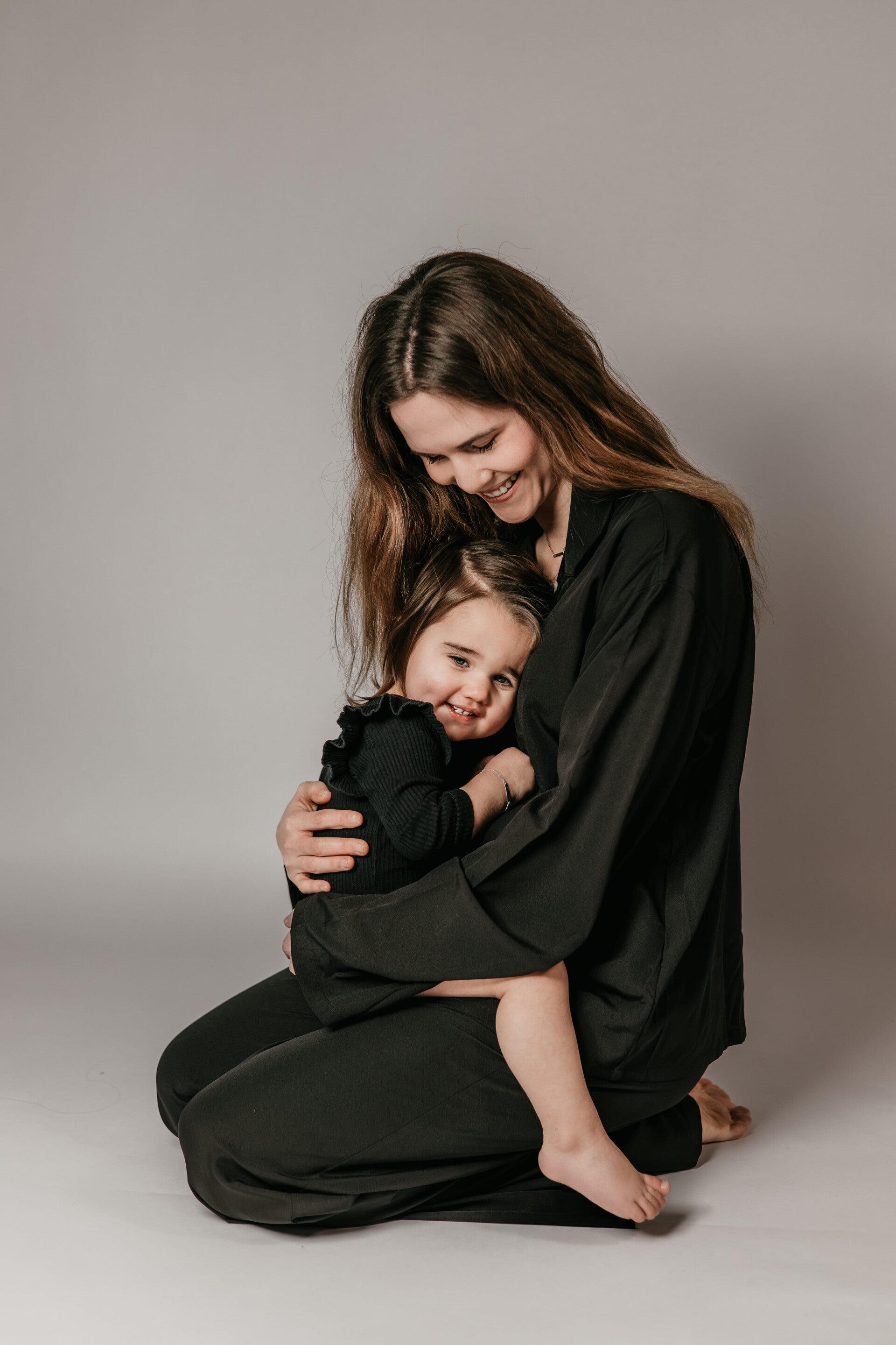 Kinderportret zwarte achtergrond