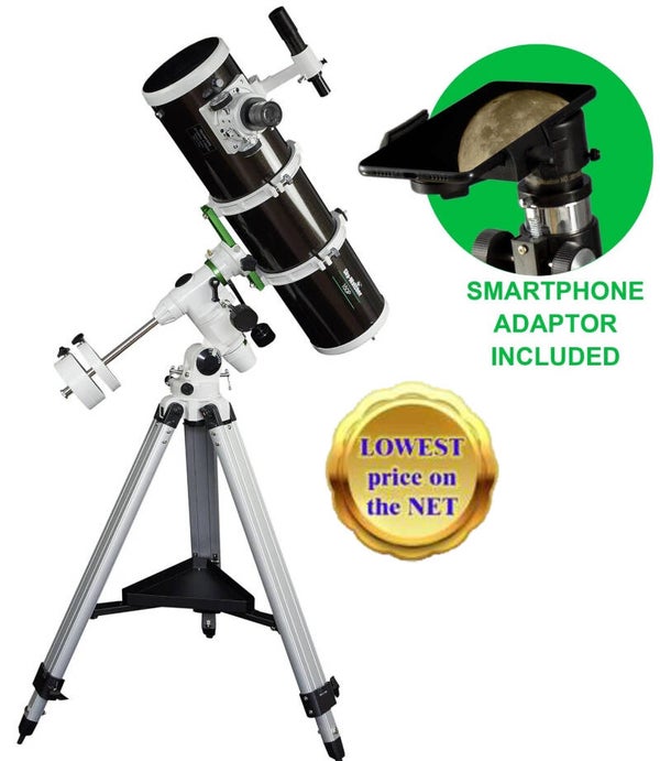 Skywatcher EXPLORER-150P (EQ3-2) 150MM (6") F/750 PARABOLIC NEWTONIAN REFLECTOR TELESCOPE