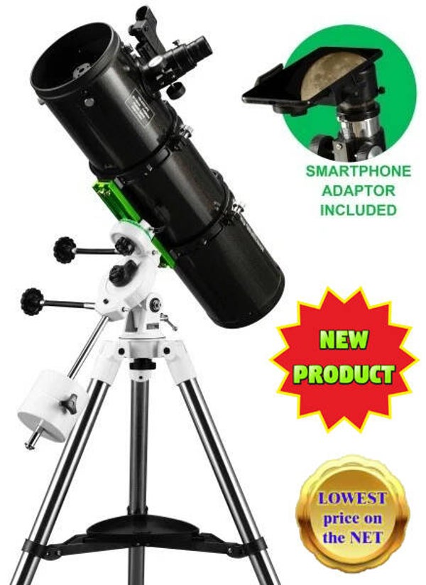 Skywatcher STARQUEST DX130P 130mm (5.1") f/5 Equatorial Parabolic Newtonian Reflector Telescope (10289)