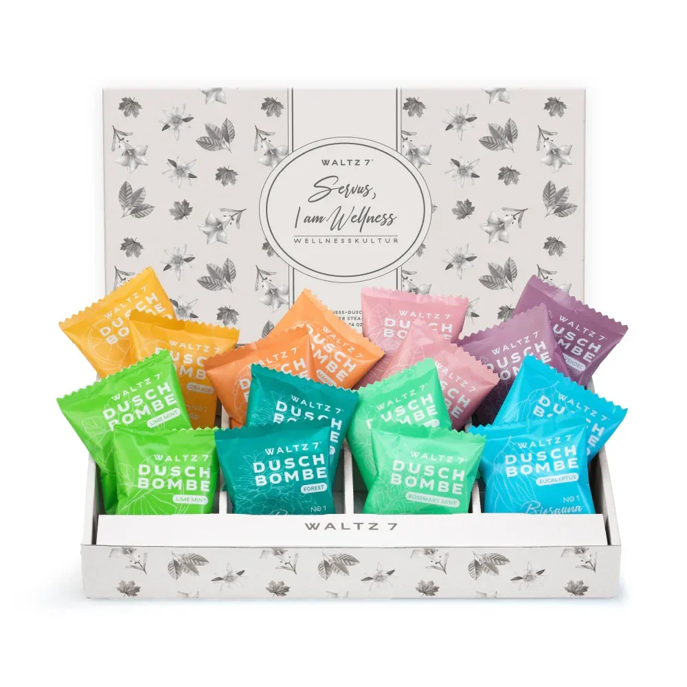 Geschenkset met 16 Showerbombs