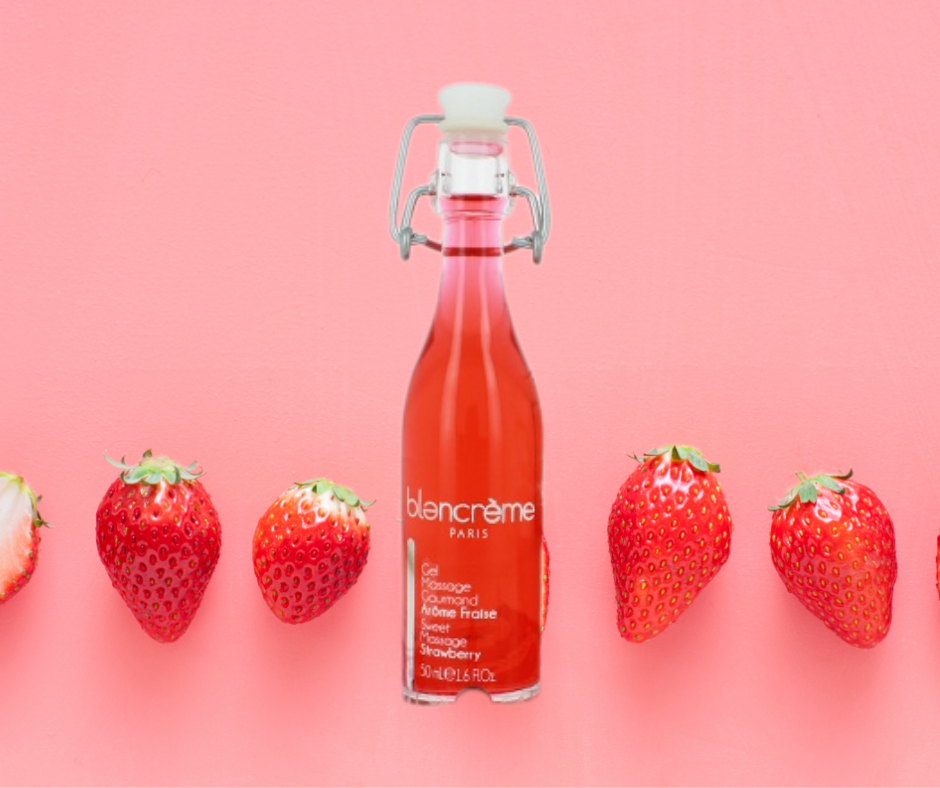 Gourmet Massage Gel 100% eetbaar Aardbei