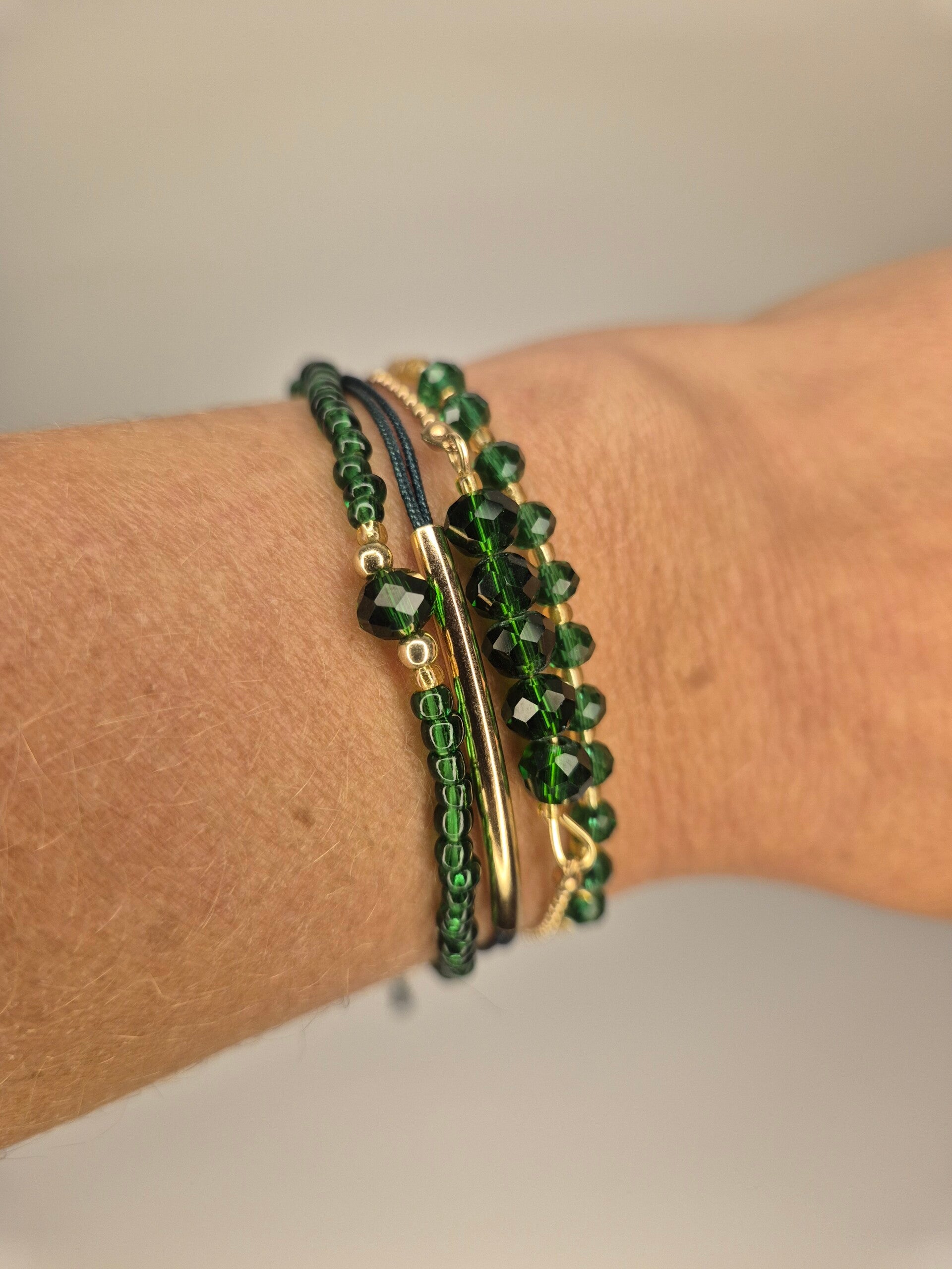 Armbandenset, 4-delig, in verschillende kleuren
