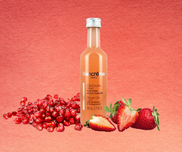 Douchegel met Aardbei en Granaatappel