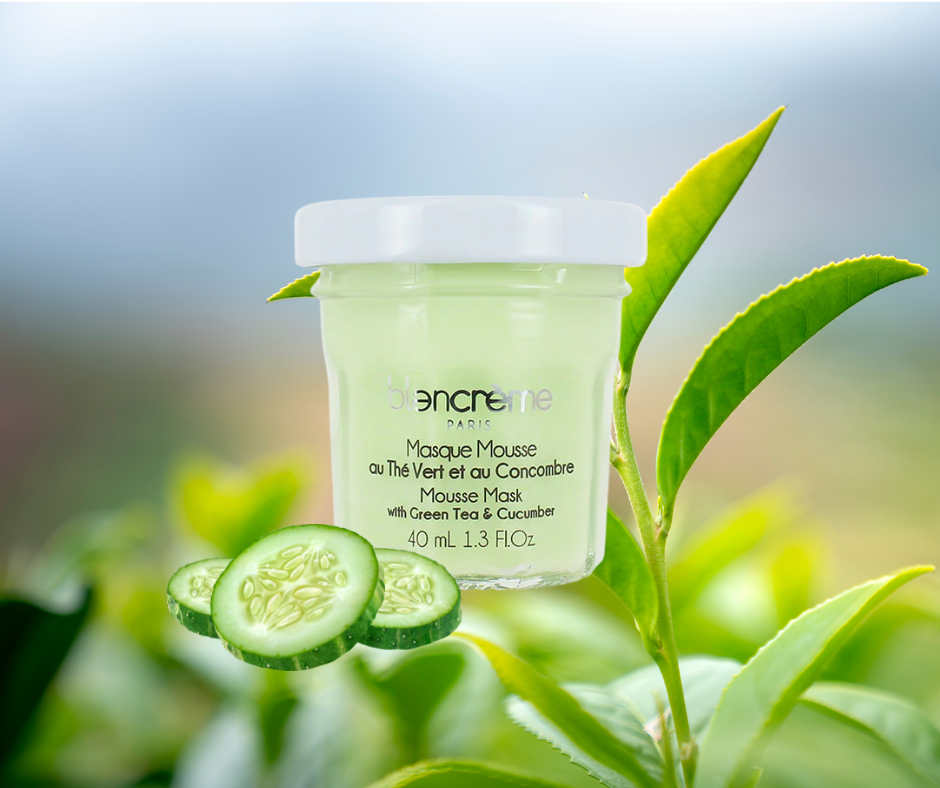 Masker met Groene Thee en Komkommer