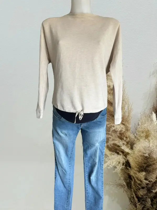 pull de grossesse kiabi T36/S beige clair