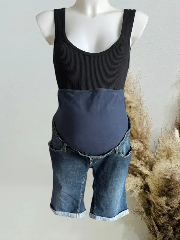 Short de grossesse kiabi jeans bleu brut kiabi slim T38/M