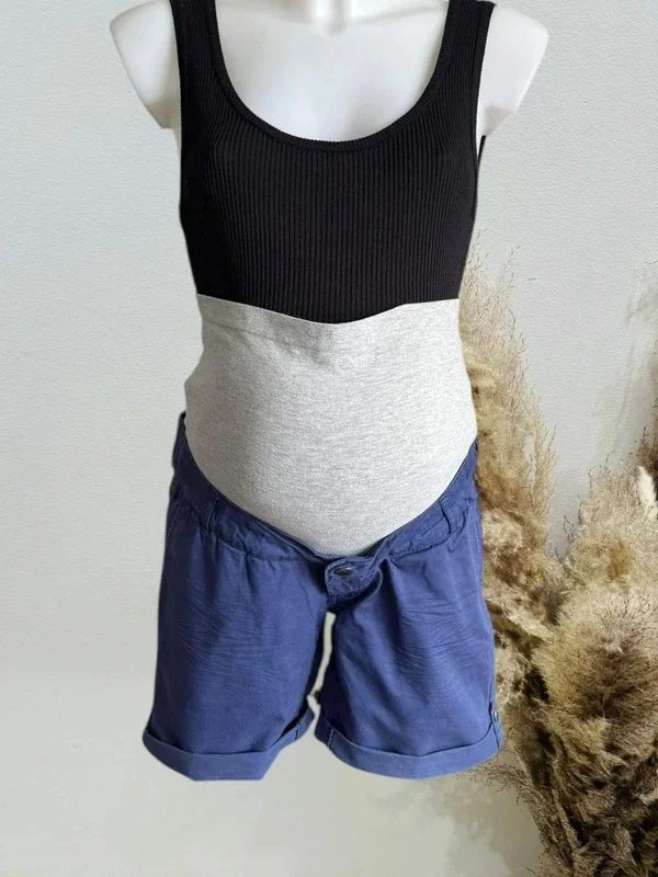 Short de grossesse mamalicious T36/S marine