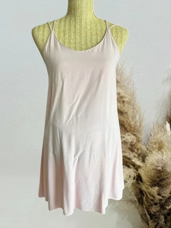 Débardeur long rose clair T36/S blood + bone