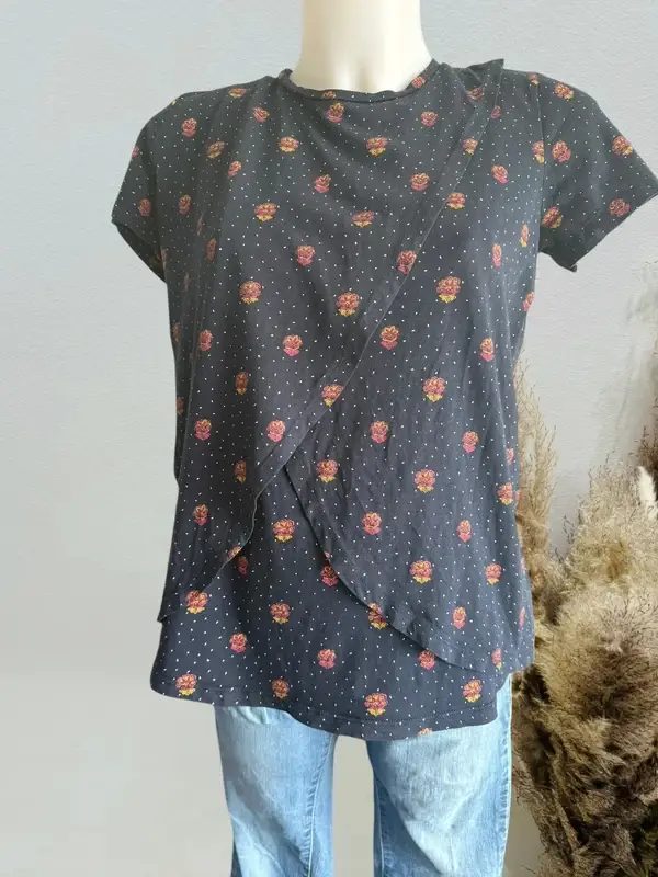 Haut Top t-shirt d allaitement et grossesse T36/S Gémo